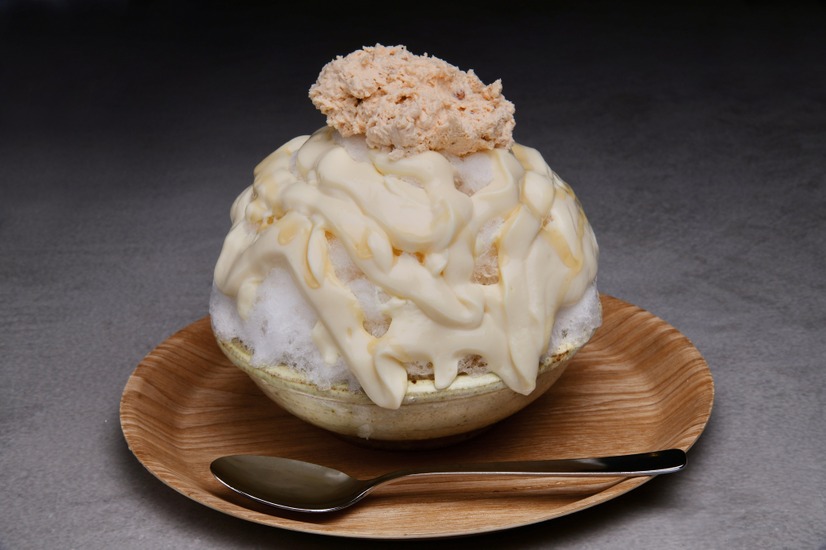 お豆腐ピーナッツ(燻製メープルシロップ仕立て)