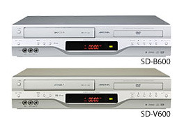 　東芝は、VHS一体型DVDプレーヤー2機種を10月上旬に発売する。ラインアップは、BSアナログチューナー内蔵の「SD-B600」と、BSアナログチューナーなしの「SD-V600」。