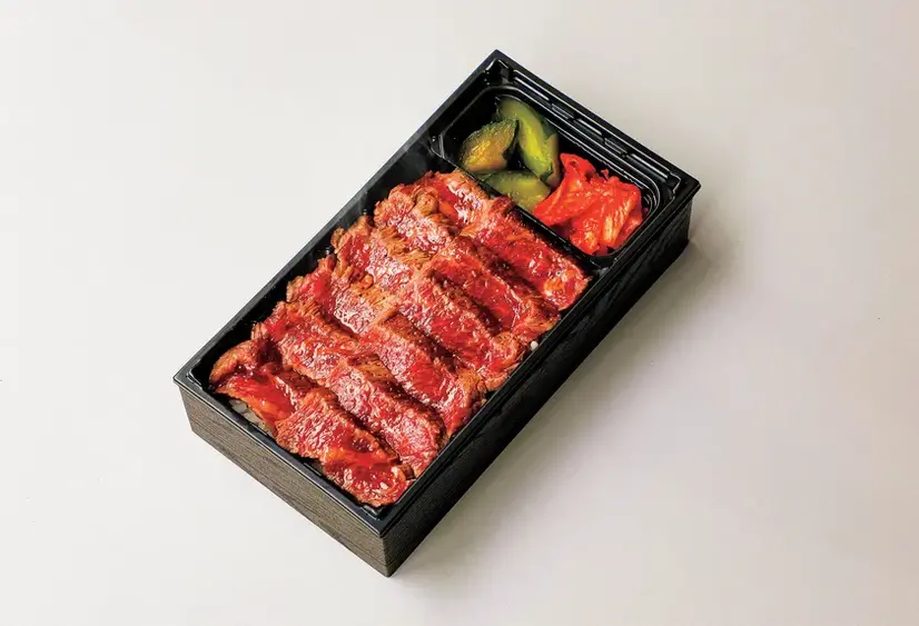 宮崎和牛赤身肉ステーキ弁当　2,200円(1折)