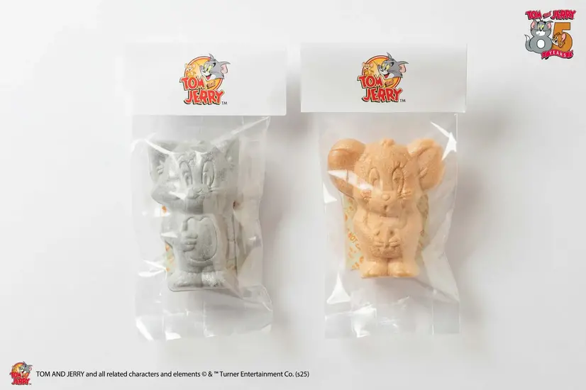 HKDSTOY「トムとジェリー モナカ チョコレート＆チーズ味」4個入（ひつじや謹製）2,160円　TOM AND JERRY and all related characters and elements © & ™ Turner Entertainment Co. (s25)