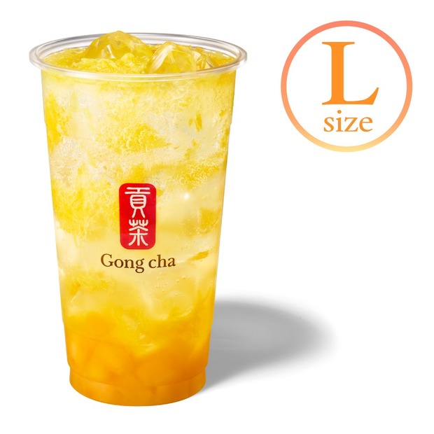 FRESH マンゴー&オレンジ スパークリングティー（ICED/L）780円