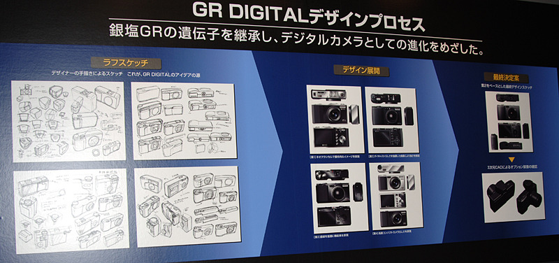 GR DIGITALのデザインプロセス