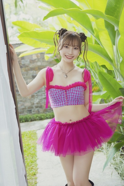 川越紗彩1st 写真集『なんとかなるなる』（C）KADOKAWA　PHOTO／田中智久