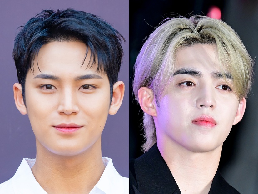 大谷翔平を観戦？SEVENTEEN・ミンギュ＆エスクプス、ドジャース本拠地での野球観戦姿が話題！【PHOTO】