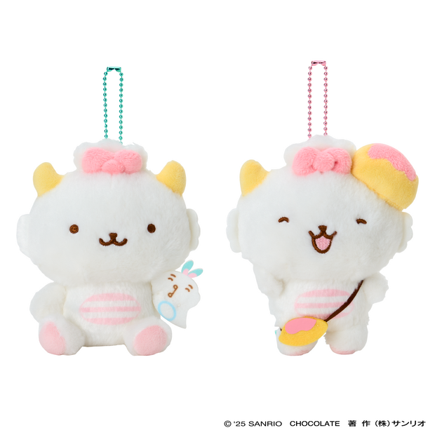 マスコットホルダー(2種)　各2,200円©'25 SANRIO 　CHOCOLATE　著作（株）サンリオ