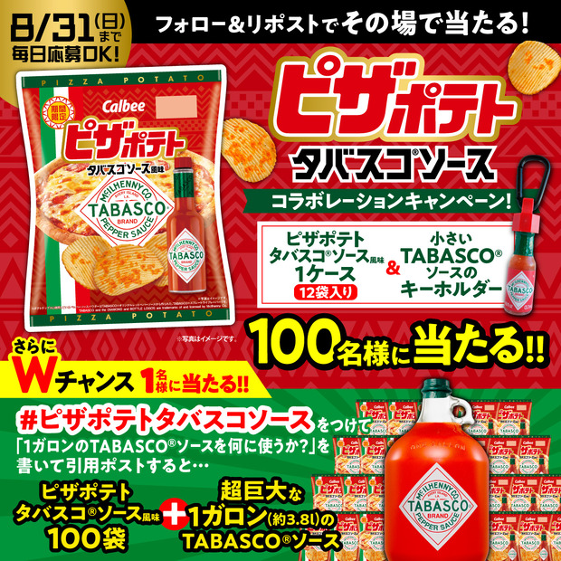 商品やオリジナルグッズが合計101名様に当たるキャンペーンを実施