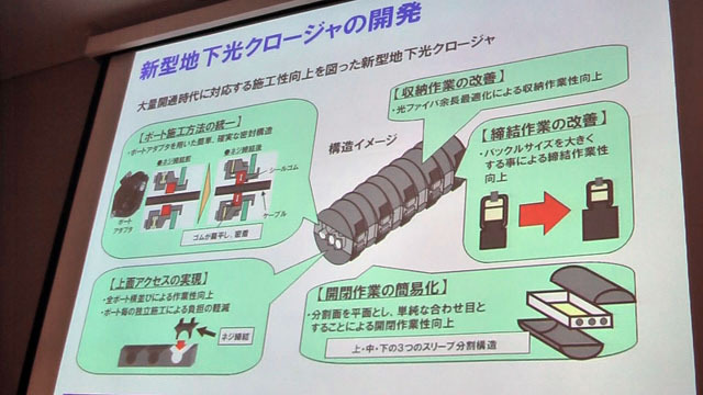 新型地下クロージャ