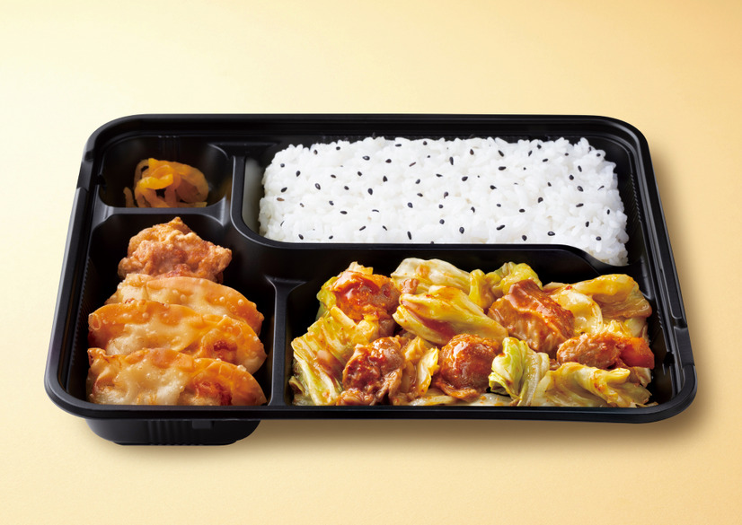 スタミナ豚ハラミ唐辛子味噌炒め弁当～博多鉄板焼肉風～（税込価格993.60円）