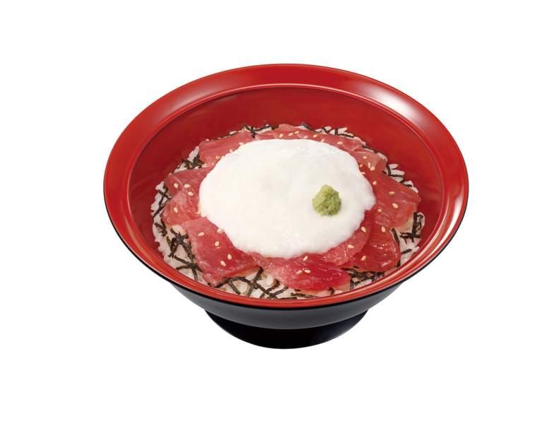 山かけまぐろ鉄火丼（並盛）　980円