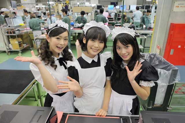HPの工場にて