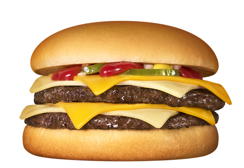 チーズチーズダブルチーズバーガー