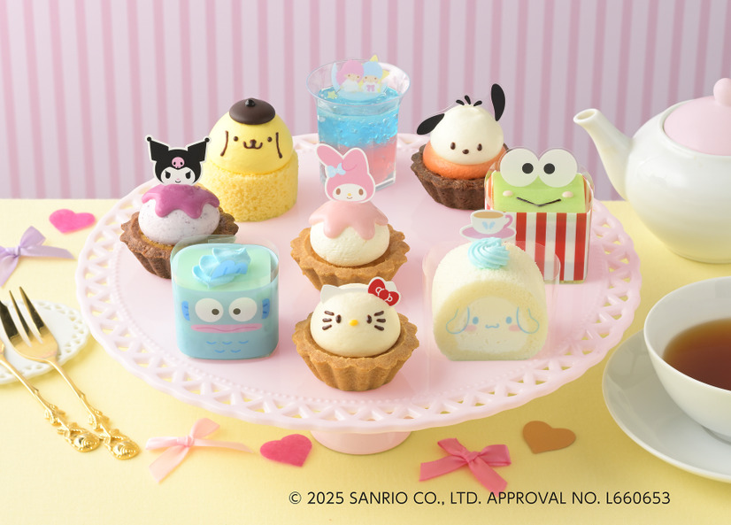 「＜サンリオキャラクターズ＞スイーツコレクション（9個入）」（税込3,564円）© 2025 SANRIO CO., LTD. APPROVAL NO. L660653　