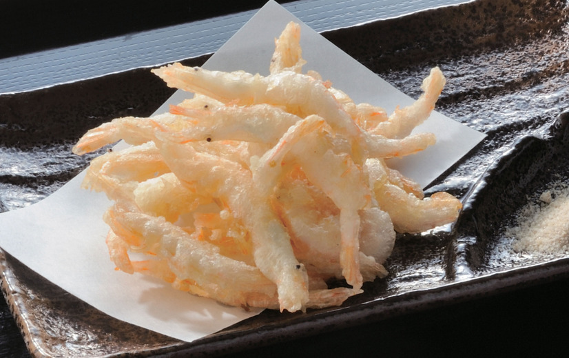 「白えび天ぷら」1,080円(50g)