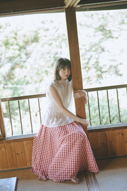 山田桃実（櫻坂46）『B.L.T.2025年10月号』（東京ニュース通信社刊）撮影／前康輔