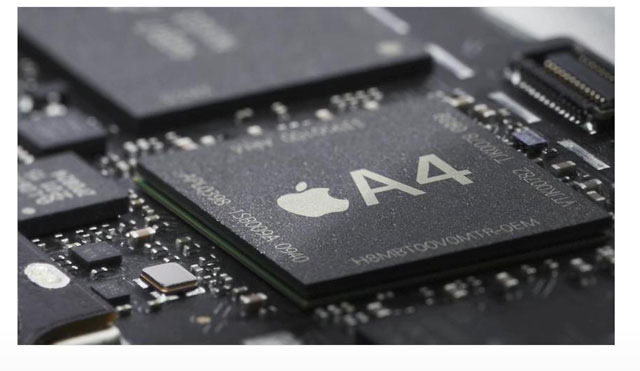 独自のチップ「Apple A4」