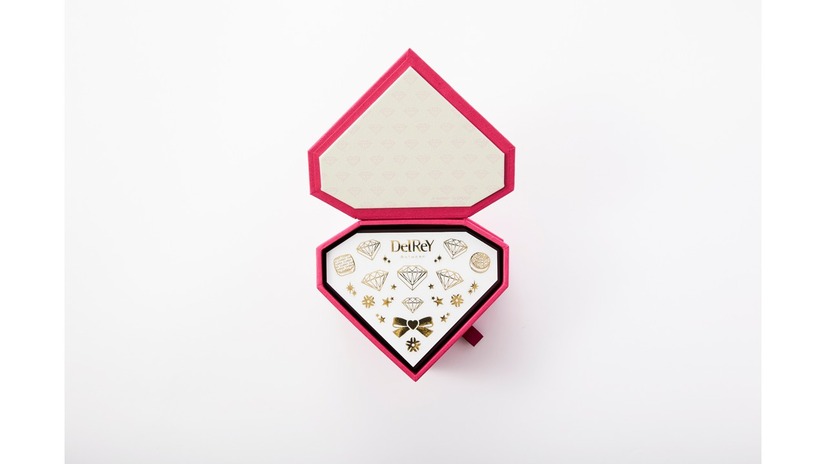 シルバニアファミリー×デルレイダイヤモンドショコラBOX　7,560円（税込）©DelRey　© EPOCH