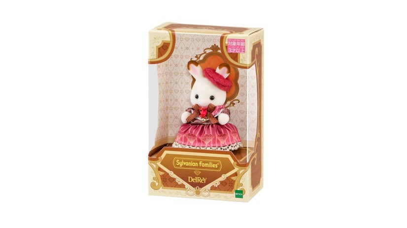 シルバニアファミリー×デルレイダイヤモンドショコラBOX　7,560円（税込）©DelRey　© EPOCH