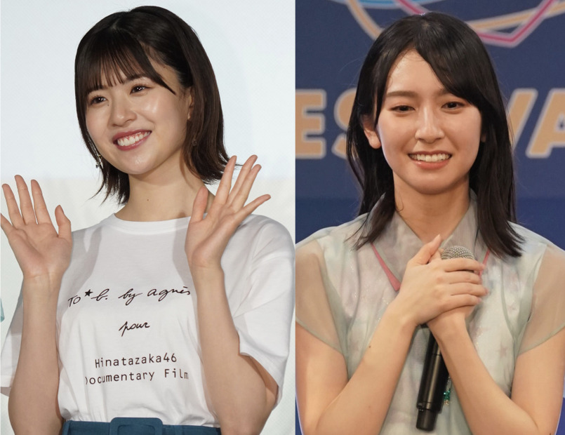 松田好花＆金村美玖【写真：竹内みちまろ】