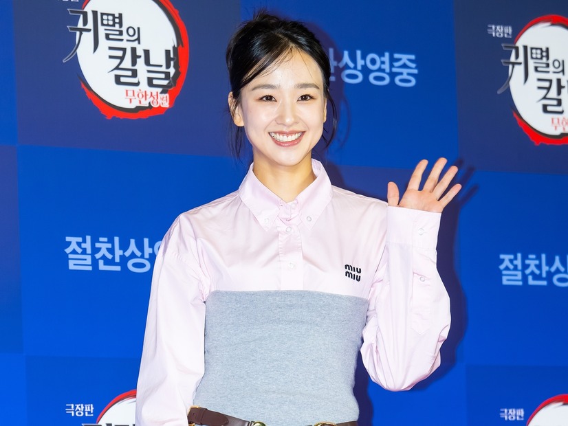 「義勇さんに惚れた」韓国の美しき元新体操オリンピアン、『鬼滅の刃』キャラにメロメロ…花江夏樹ら訪韓イベント登場