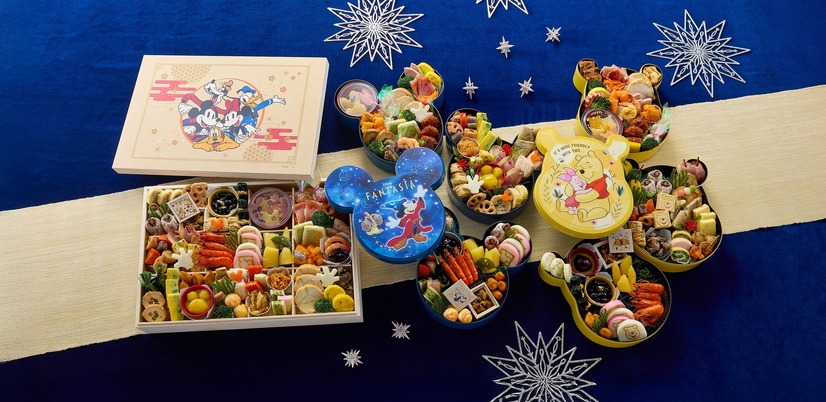 ベルメゾンの「ディズニーデザインおせち」© Disney© Disney.Based on the “Winnie the Pooh” works by A.A. Milne and E.H. Shepard.