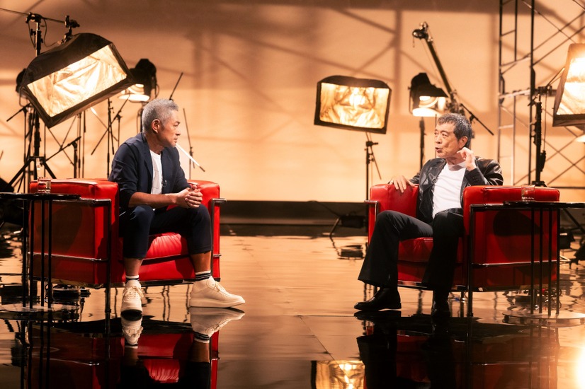 『NHK MUSIC SPECIAL　矢沢永吉 ヤザワ×イチロー～俺たちの失敗～』（C）NHK