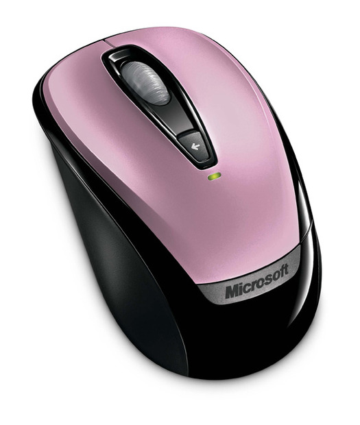 「Wireless Mobile Mouse 3000」（メタリック ピンク）