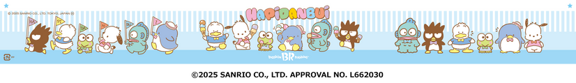 ©2025 SANRIO CO., LTD. APPROVAL NO. L662030