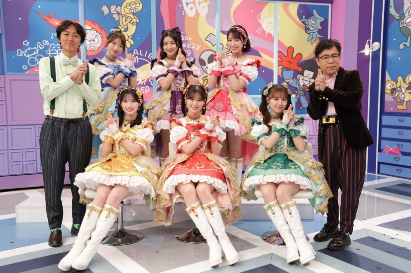 超ときめき♡宣伝部『週刊ナイナイミュージック』（C）フジテレビ