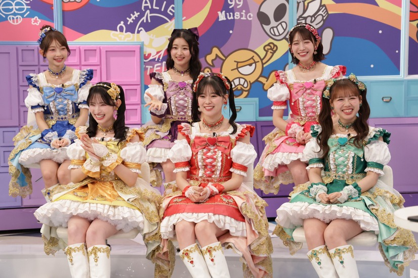 超ときめき♡宣伝部『週刊ナイナイミュージック』（C）フジテレビ