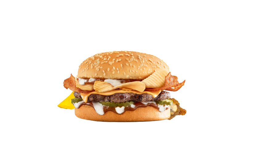 BBQクランチチーズバーガー