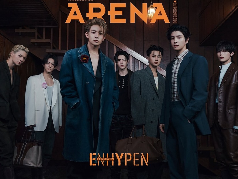 ENHYPEN、7人7色のシックなビジュアルで魅了！日本スタジアム公演は「特別なステージだった」【PHOTO】