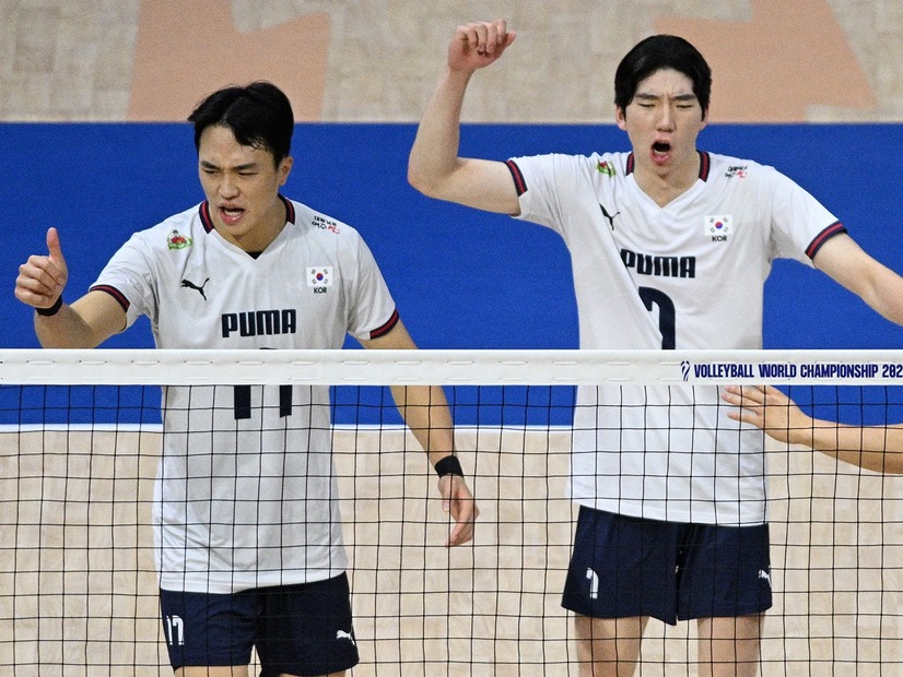 日本に続き韓国も世界バレー予選敗退が決定　格上相手にエース奮闘、1セット奪取も大会2連敗