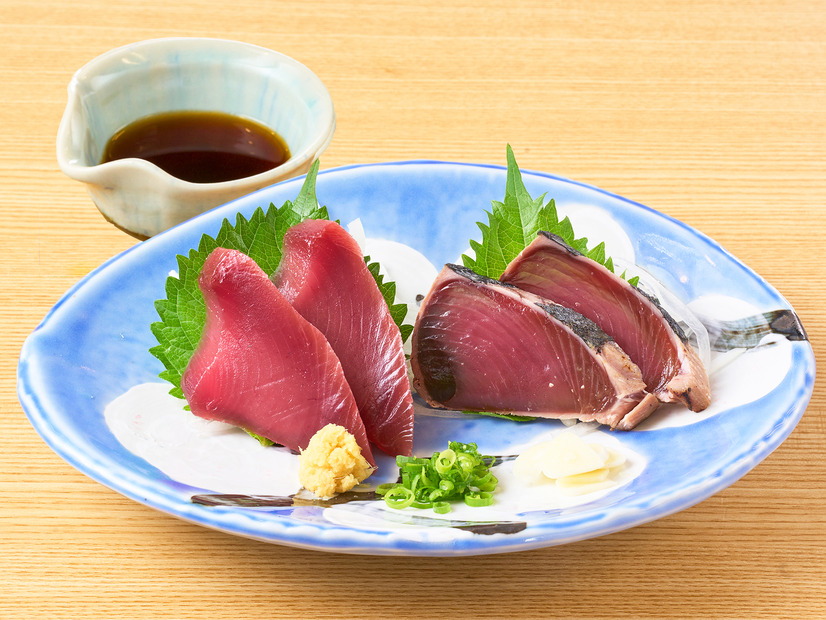 鰹の刺身 食べ比べ（税込659円）