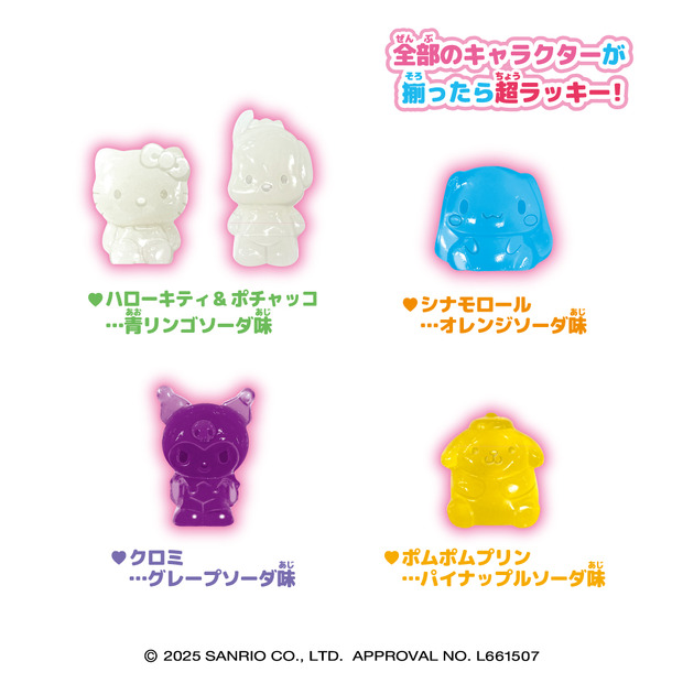 (C) 2025 SANRIO CO., LTD. APPROVAL NO. L661507