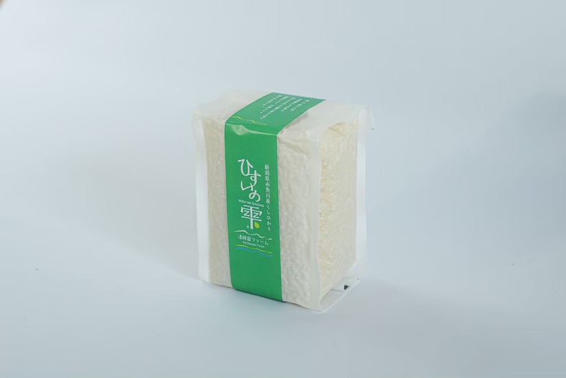 ＜新潟県＞糸魚川産コシヒカリ「ひすいの雫」3合（450g）1,188円