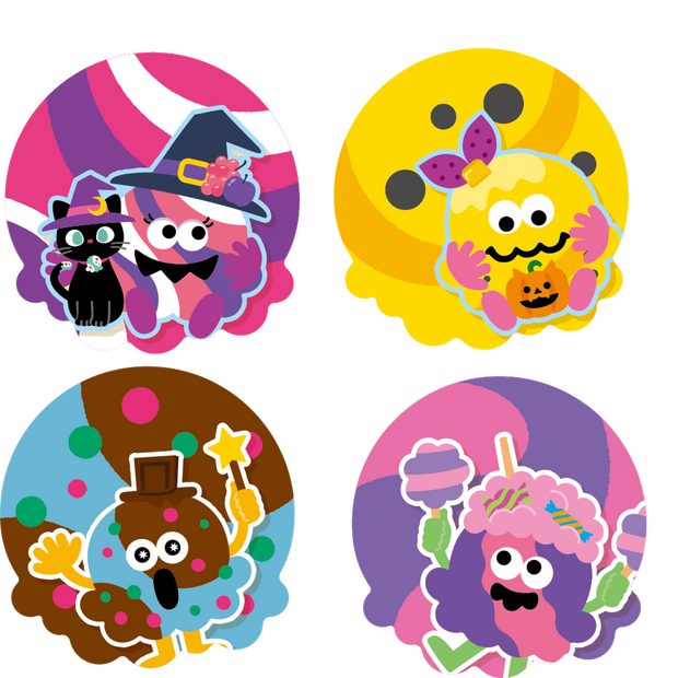 ハロウィン ポイントシール