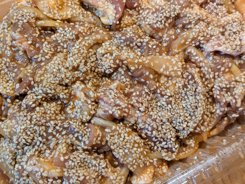 スタミナ丼の具　撮影＠渡邉