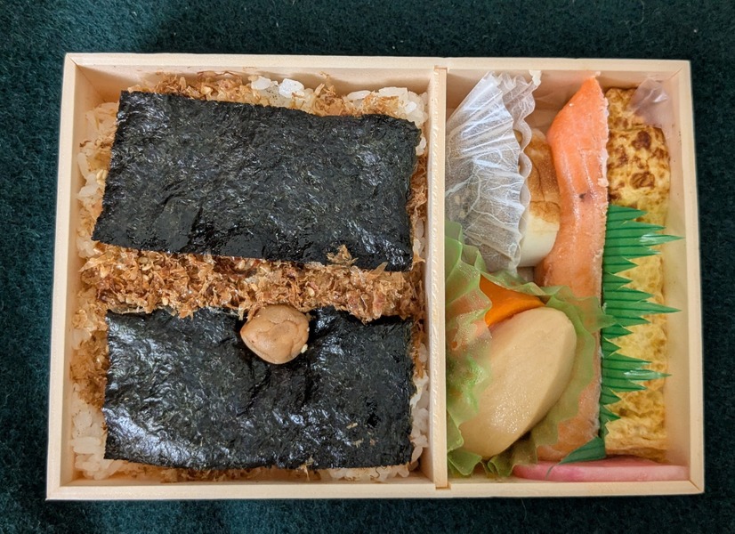 福豆屋ののり弁＠撮影　渡邉