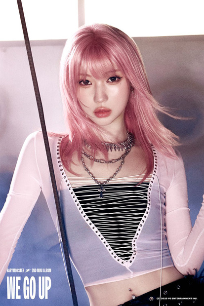 BABYMONSTER、2ndミニアルバム「WE GO UP」のビジュアル公開