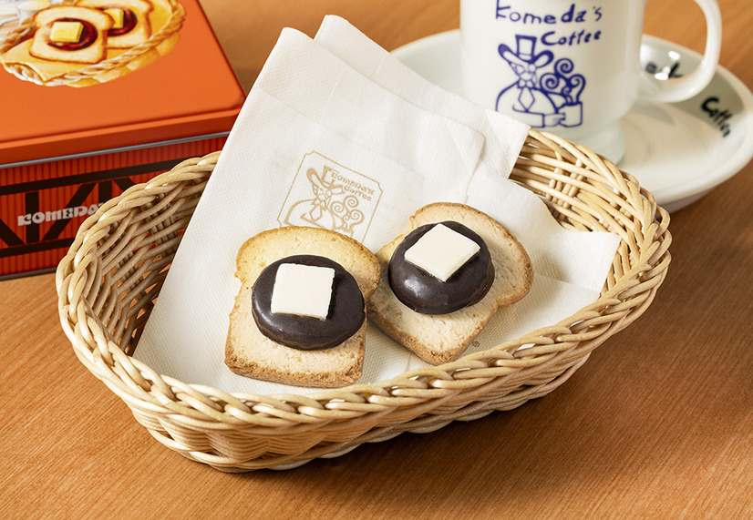 コメダ珈琲店の小倉トーストサブレ 5個入＜スぺシャル缶＞2,052円(本体価格1,900円)