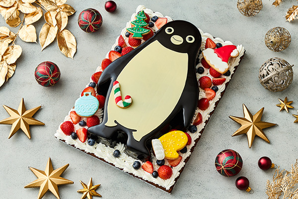 Suicaのペンギン クリスマスパーティーケーキ【料金】￥20,000／会員価格￥18,000≪1日個数限定≫©C.S/JR東日本/Ｄ