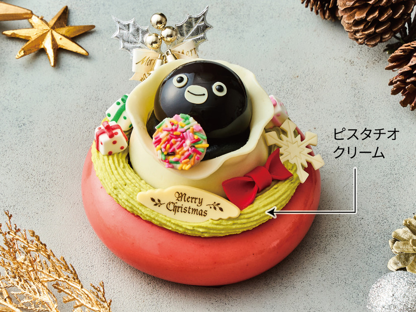 Suicaのペンギン　ストロベリーマスカルポーネ　ハッピークラッカー【料金】￥6,000／会員価格￥5,300　©C.S/JR東日本/D