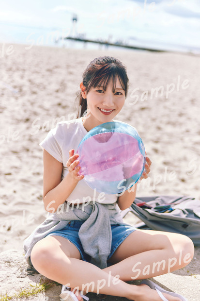 【コーチャンフォー】日向坂46・河田陽菜『2nd写真集』撮影／SAKAI DE JUN（C）竹書房