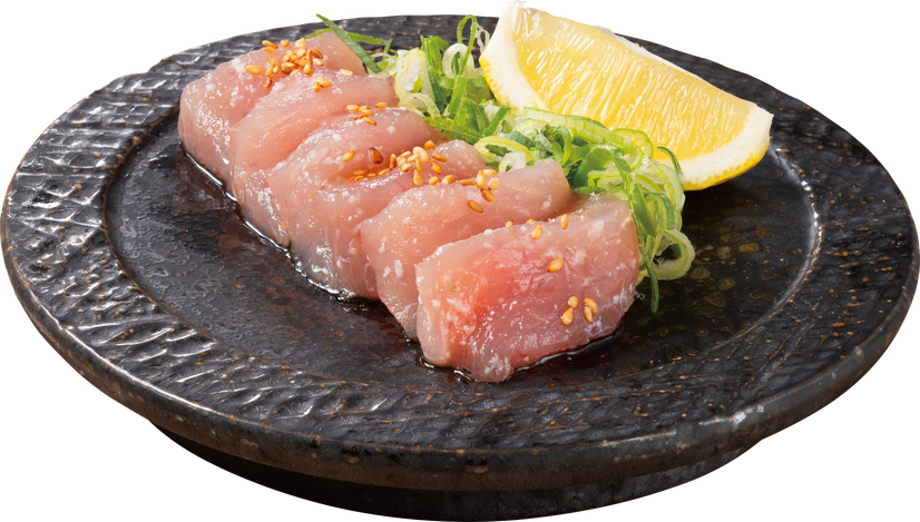 レバ刺しみたいな、びんちょう鮪（税込429円）