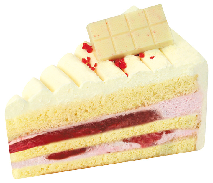 「LOOK彩色苺ケーキ（つぶつぶ苺）」税込561円（C）FUJIYA