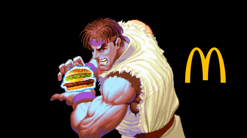 マクドナルド定番バーガー×ストリートファイターシリーズ