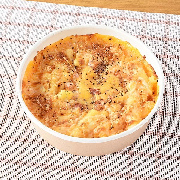 濃厚チーズソースのマッケンチーズグラタン（税込538円）