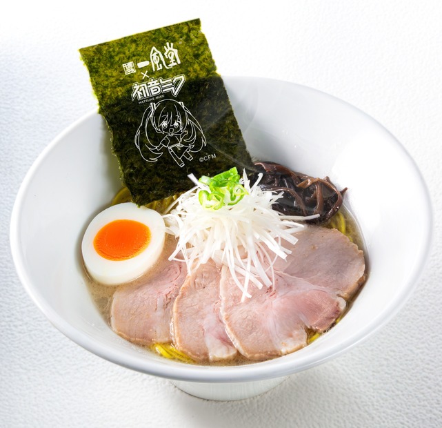 初音ミクコラボラーメン＜白＞1,450円（税込）