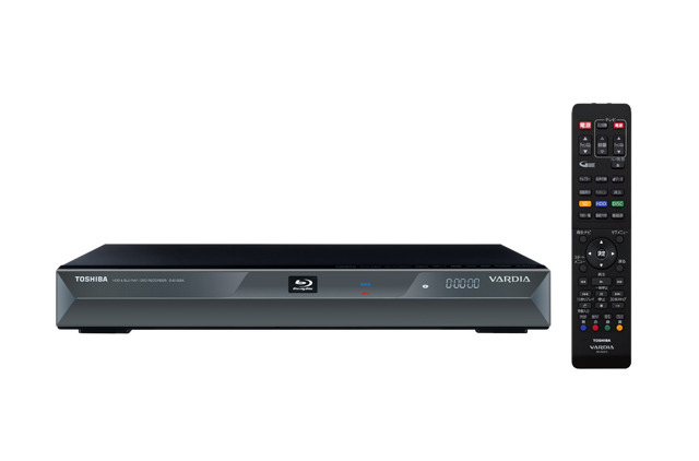 1月に発表された東芝製Blu-rayディスクレコーダー「D-B1005K」（1TB HDD）