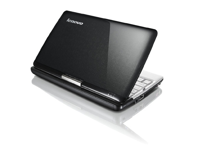 IdeaPad S10-3tの背面斜め